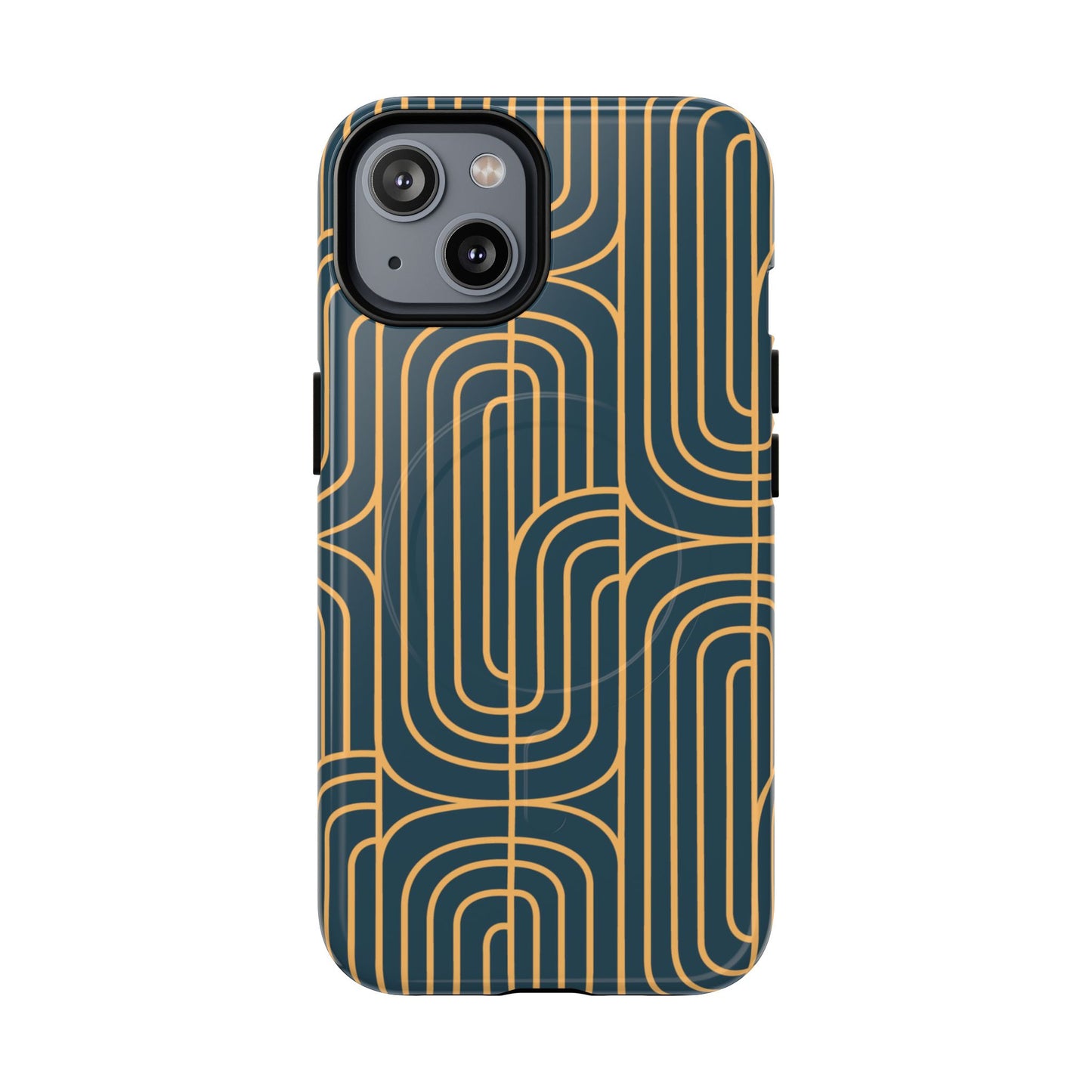Gold On Teal | MagSafe Tough