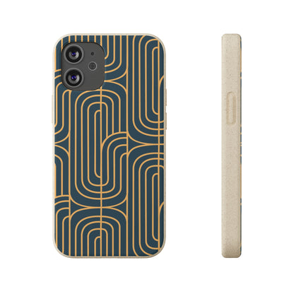 Gold on Teal | Biodegradable
