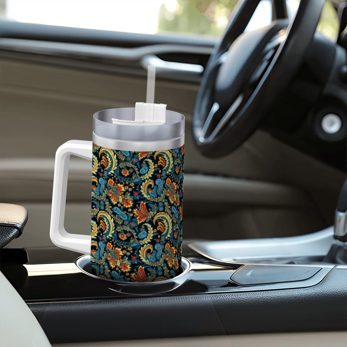 Obsidian Bloom | Large Tumbler