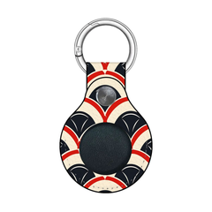 Keychain with Union Jack design on a white background