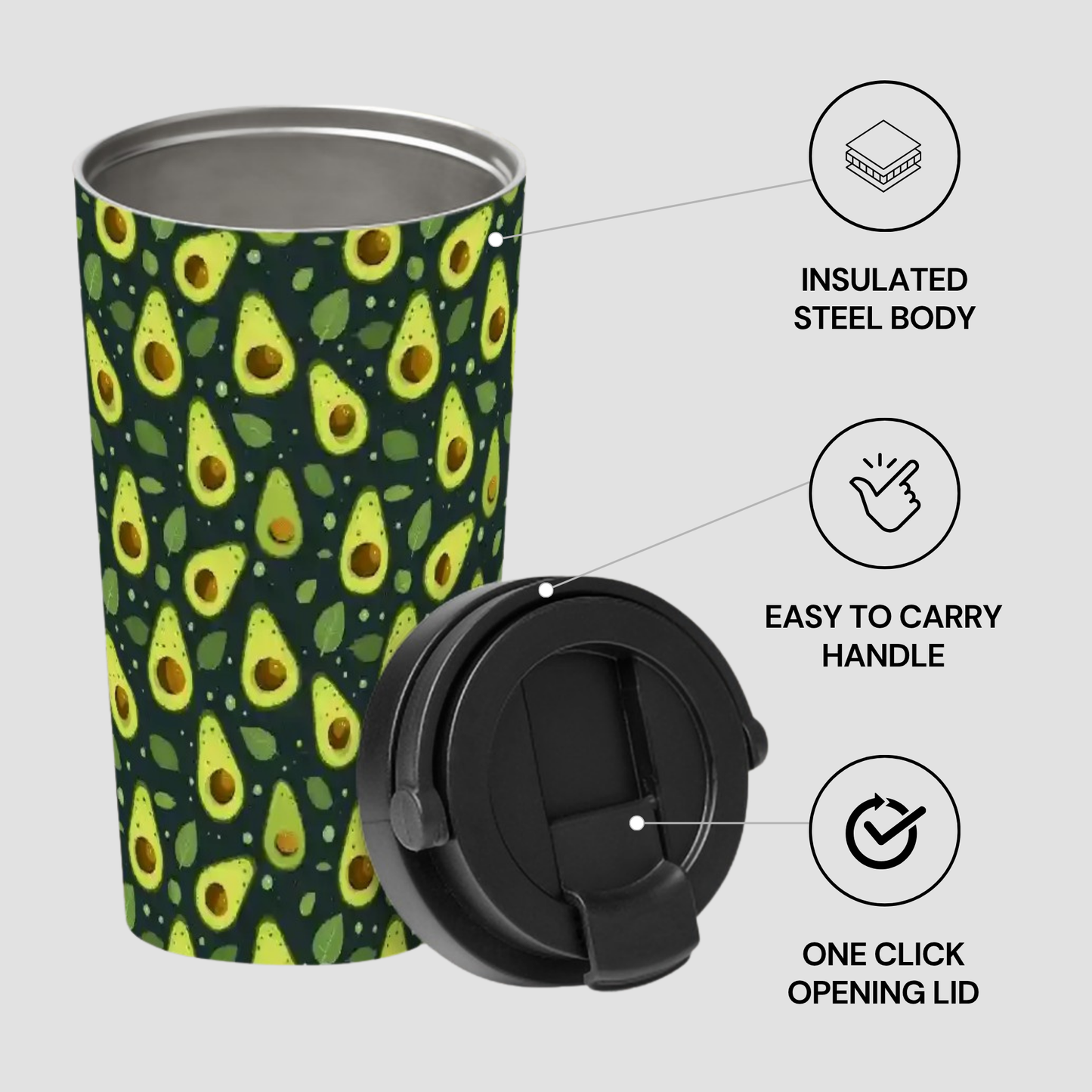 Avo Grove | Insulated Travel Mug