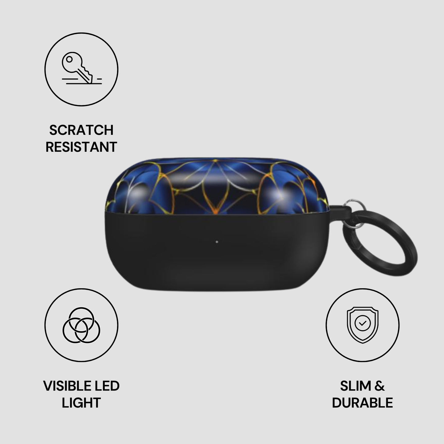 Azure Bloom | Samsung Buds Case