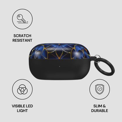 Azure Bloom | Samsung Buds Case
