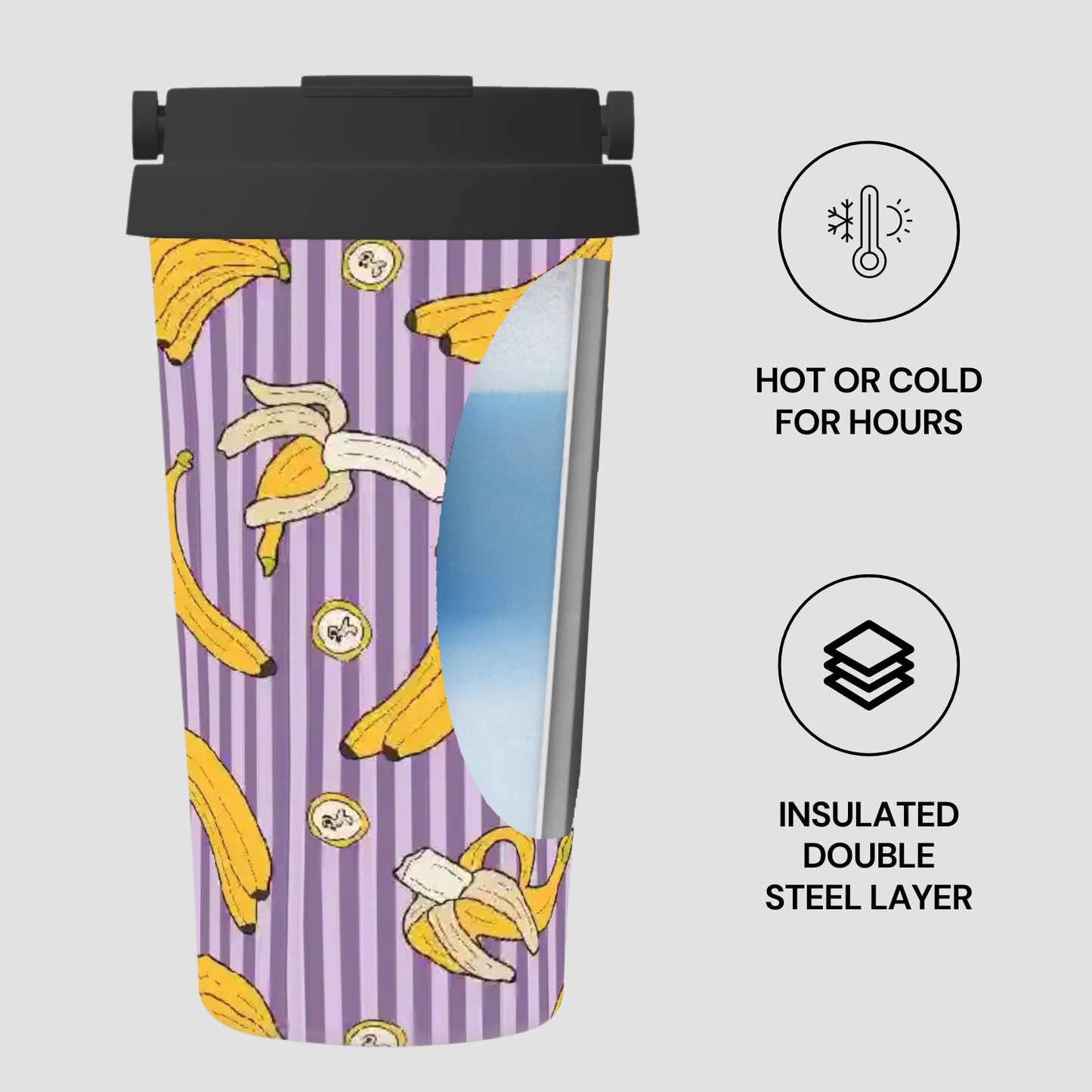 Banana Split | Insulated Travel Mug