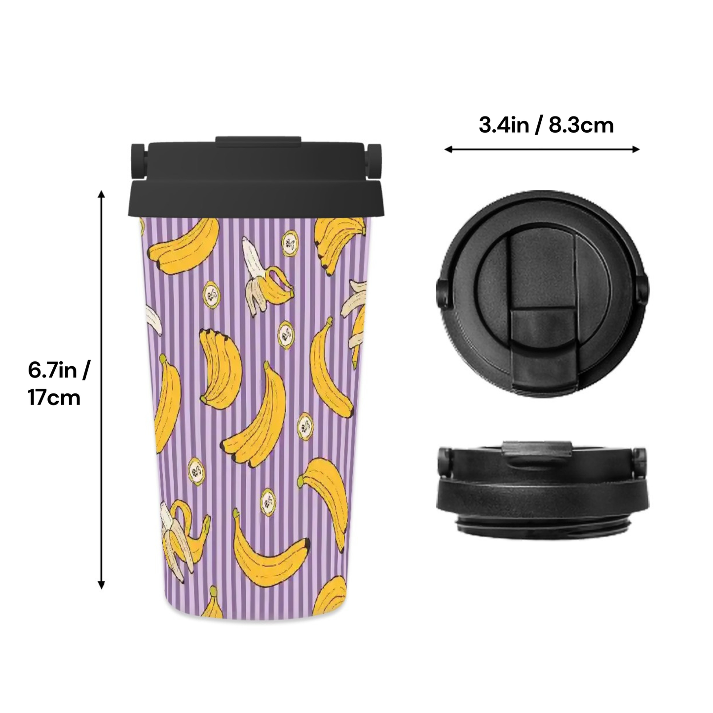 Banana Split | Insulated Travel Mug