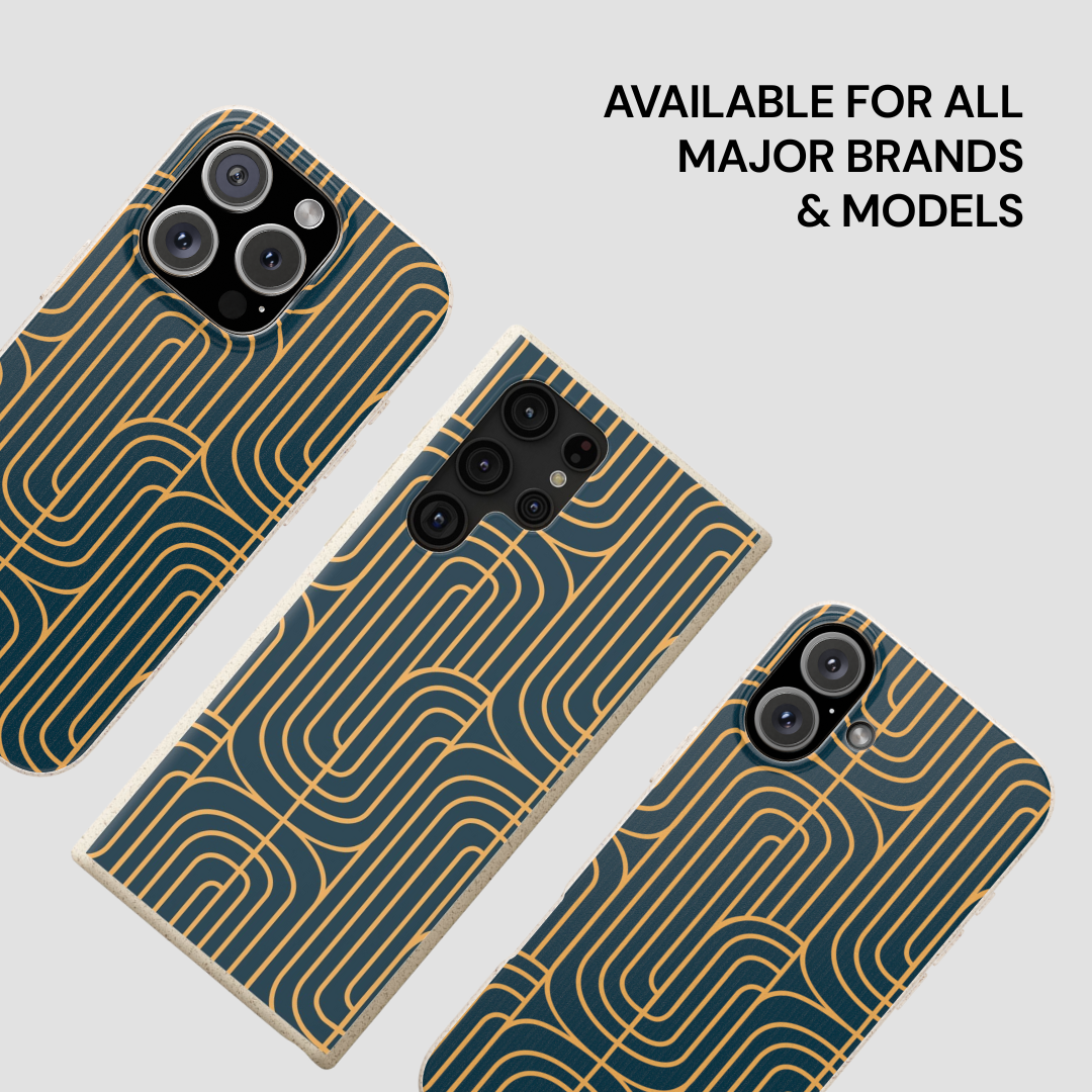 Gold on Teal | Biodegradable