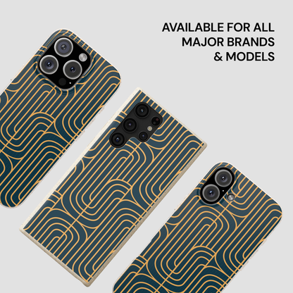 Gold on Teal | Biodegradable