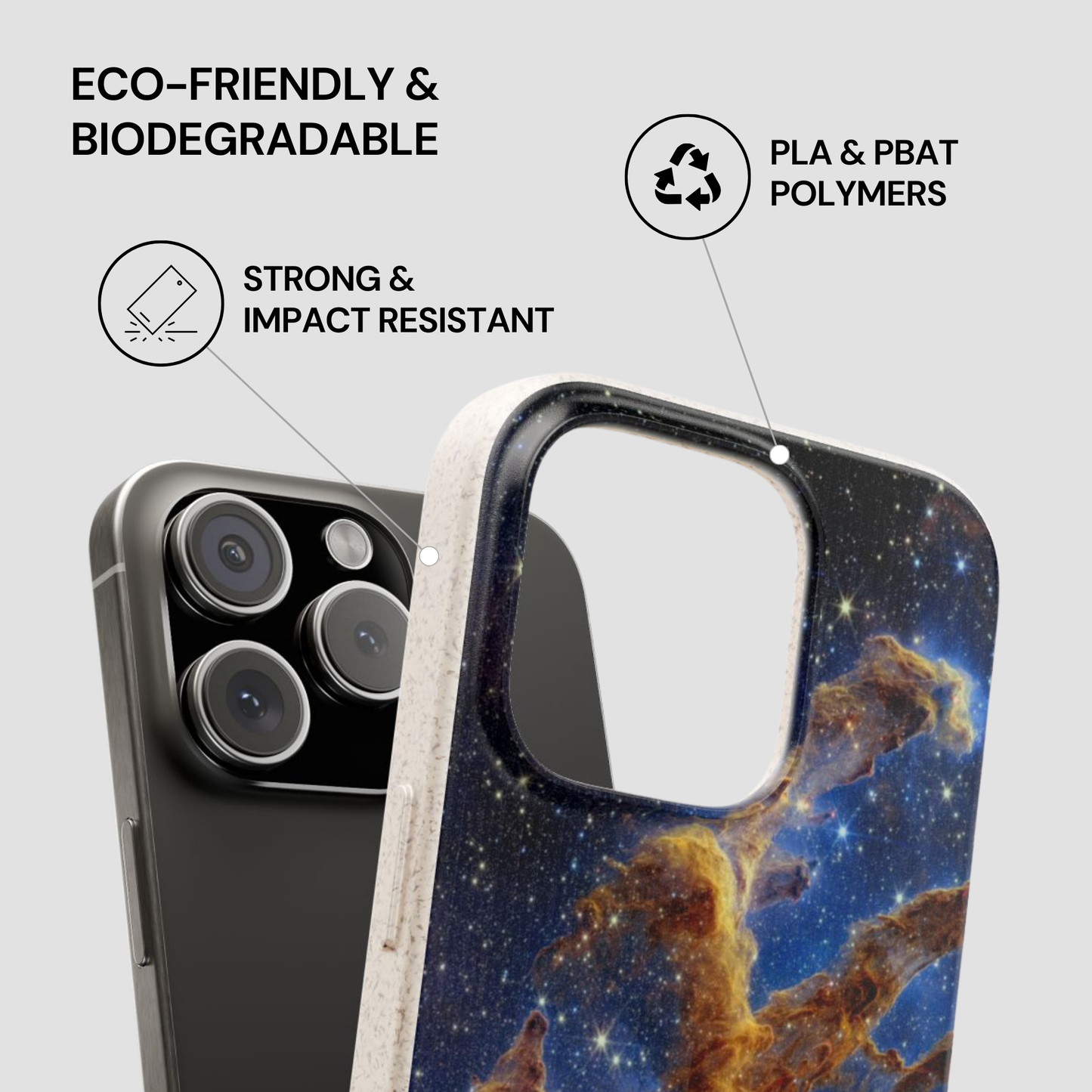 Pillars of Creation | Biodegradable