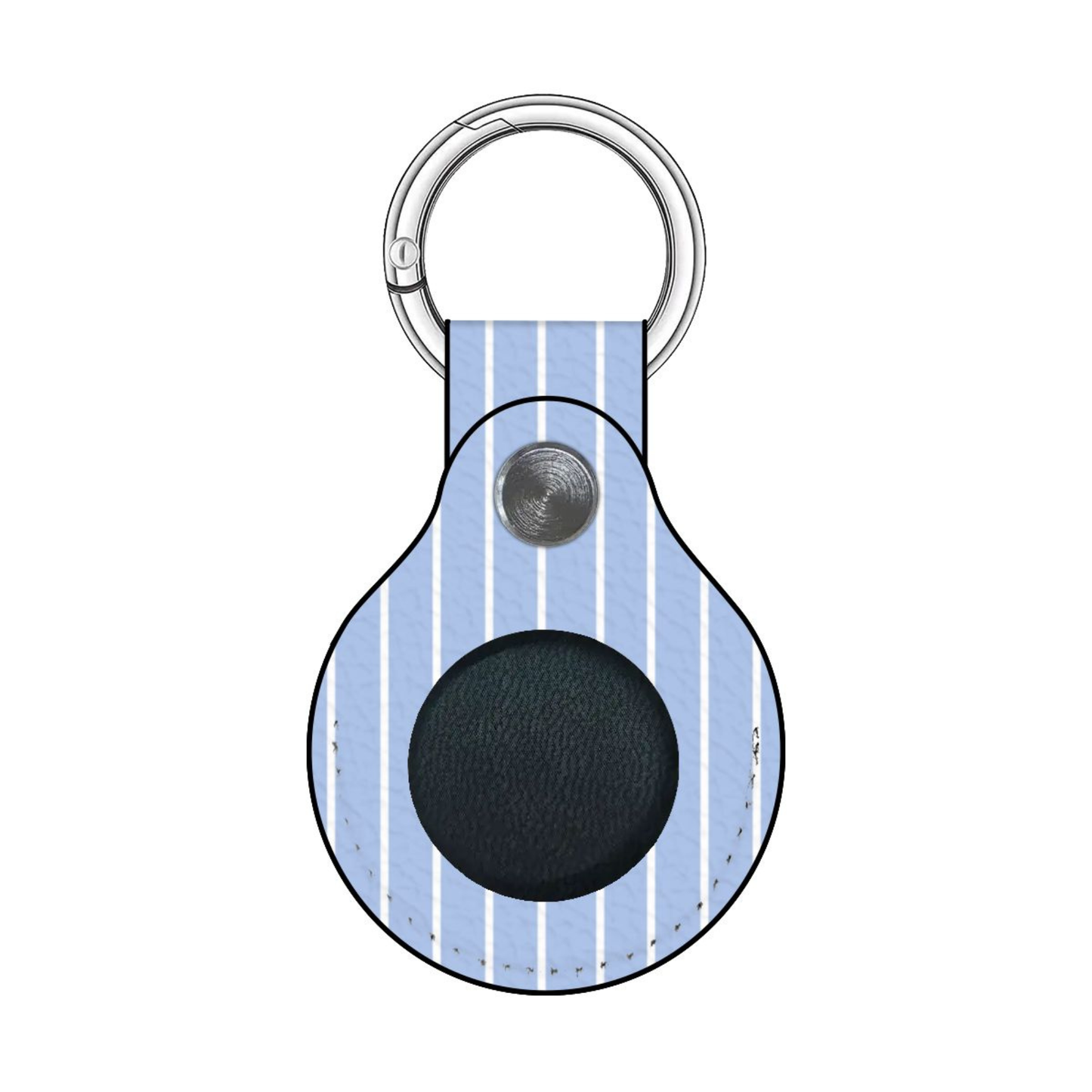 Blue Linen | Airtag Holder