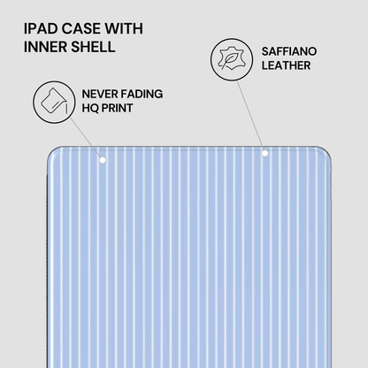 Blue Linen | Apple iPad Case