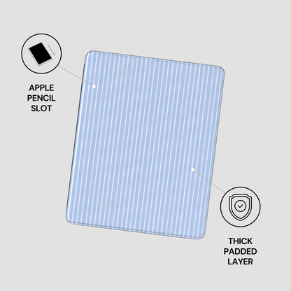 Blue Linen | Apple iPad Case