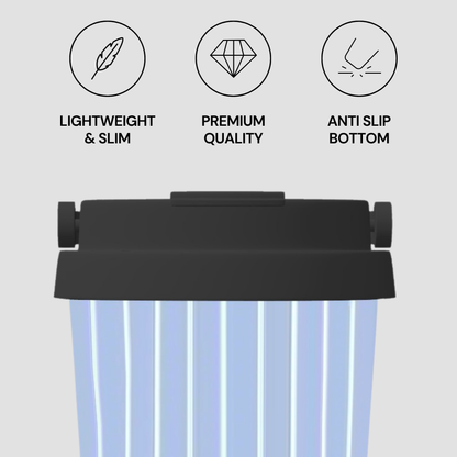 Blue Linen | Insulated Travel Mug