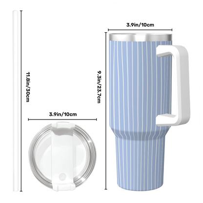Blue Linen | Large Tumbler