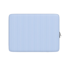 Blue Linen Premium Laptop Sleeve Main Mockup
