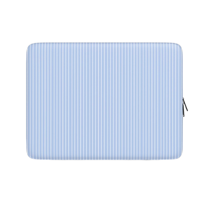 Blue Linen Premium Laptop Sleeve Main Mockup