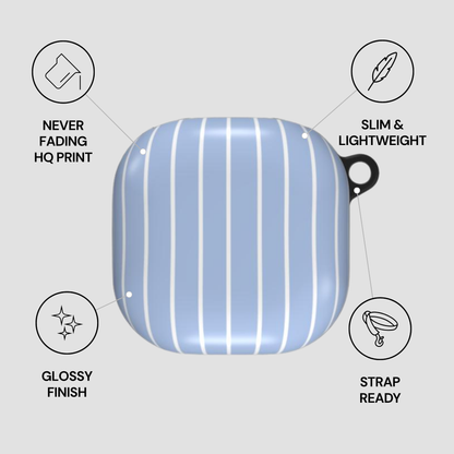 Blue Linen | Samsung Buds Case