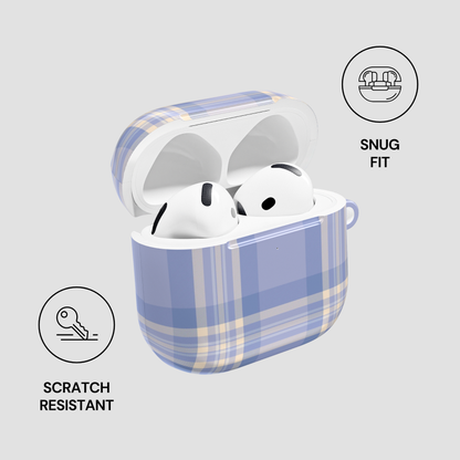 Bluebell Plaid | Apple Airpods Case