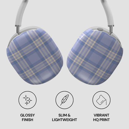 Bluebell Plaid | Apple AirPods Max Case