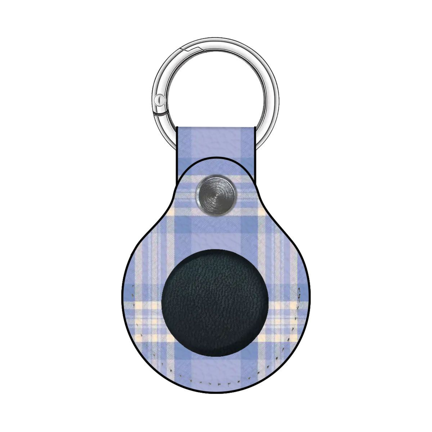 Bluebell Plaid | Airtag Holder