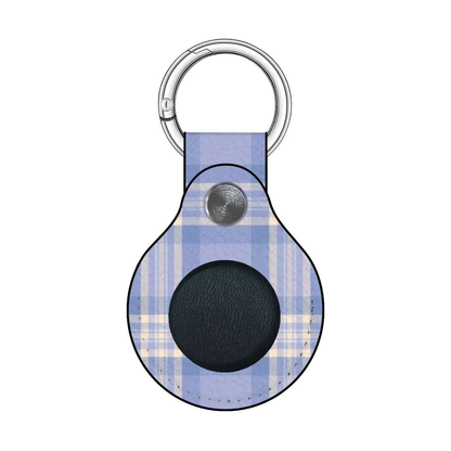 Bluebell Plaid | Airtag Holder