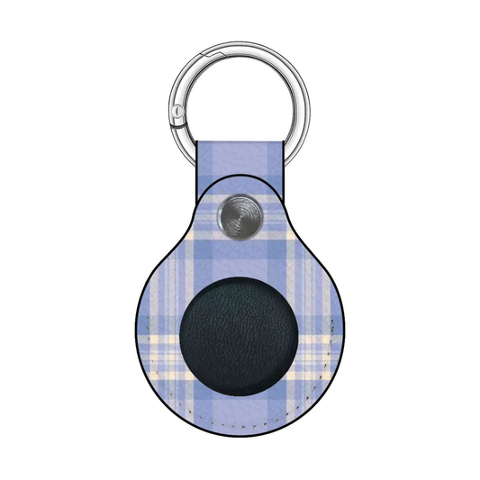 Bluebell Plaid | Airtag Holder