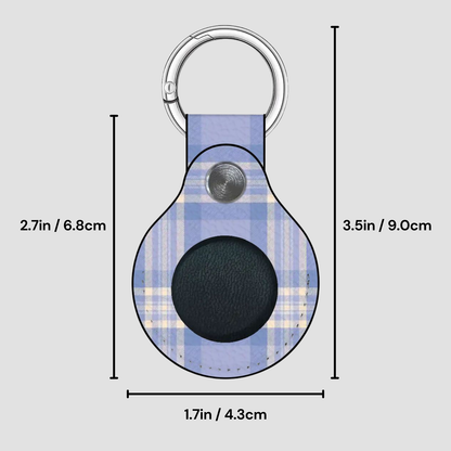 Bluebell Plaid | Airtag Holder