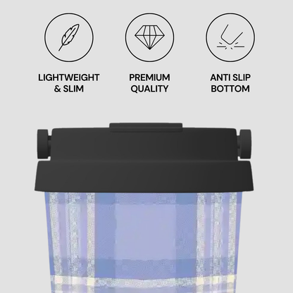 Bluebell Plaid | Insulated Travel Mug