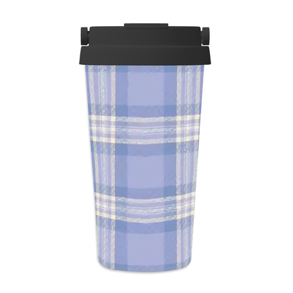 Bluebell Plaid | Insulated Travel Mug