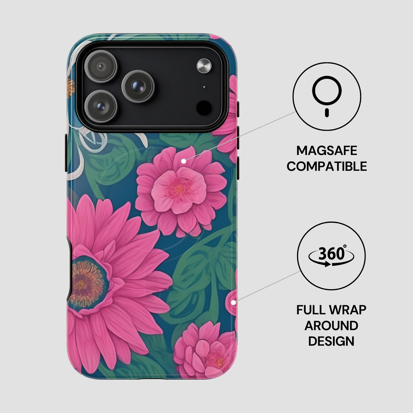 Blush Garden | MagSafe Tough
