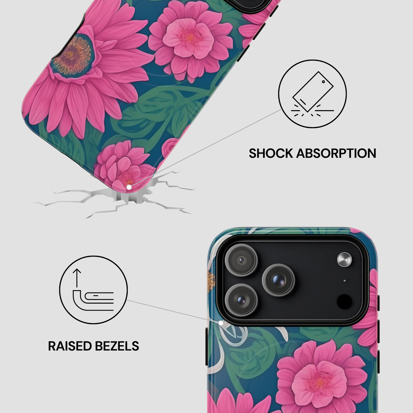 Blush Garden | MagSafe Tough
