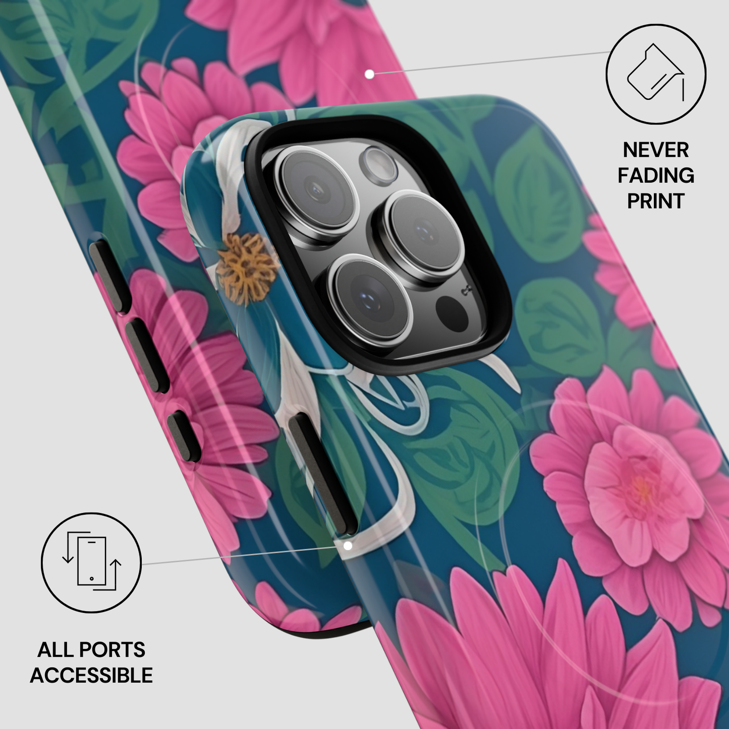 Blush Garden | MagSafe Tough