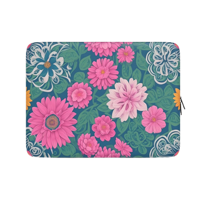 Floral patterned product on a white background