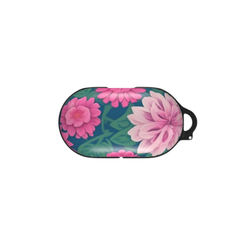 Floral-patterned case on a white background