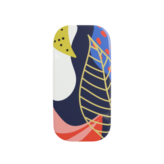 Colorful abstract design on a white background