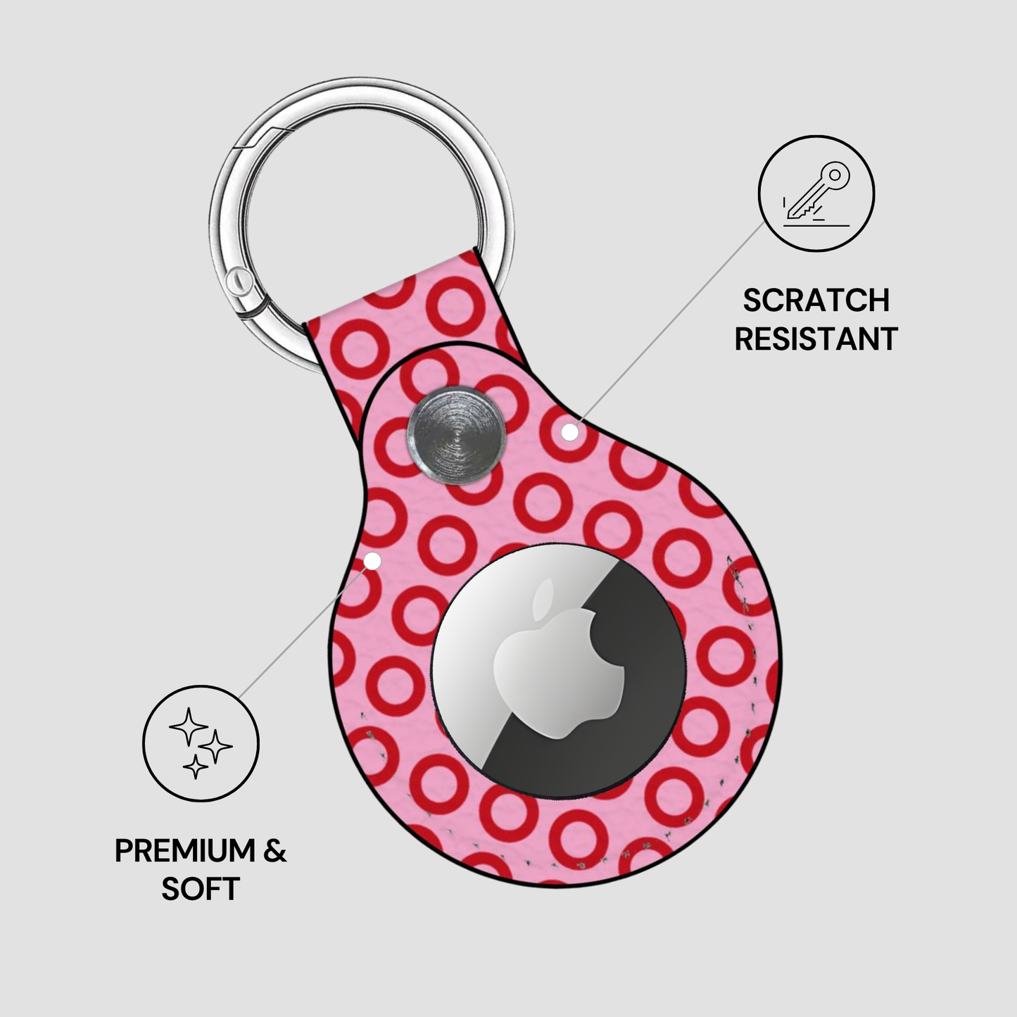 Cherry Loop | Airtag Holder