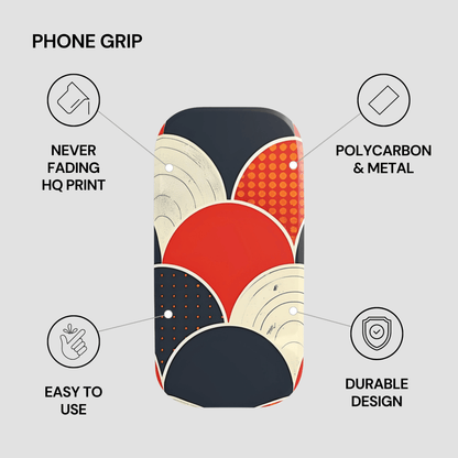 Crimson Arc | Phone Grip