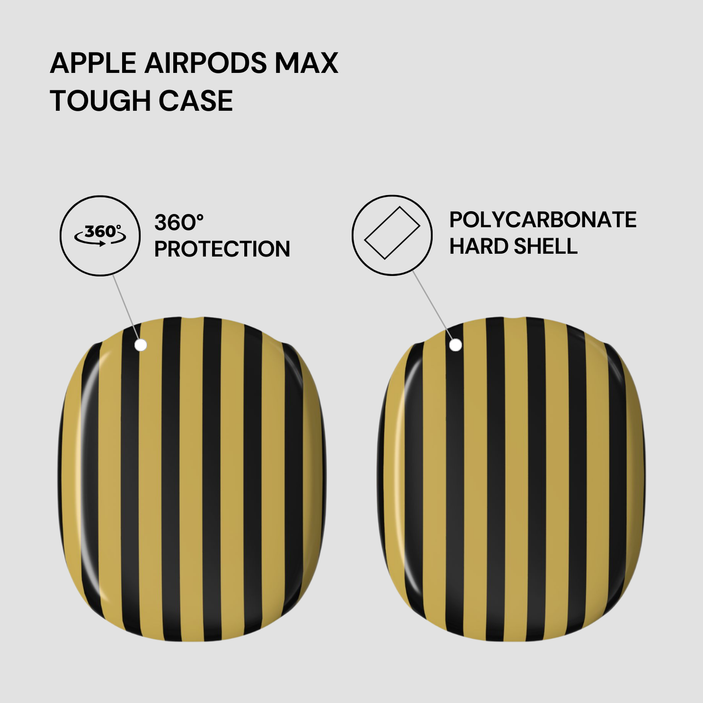 Gilded Noir Airpods Max Case