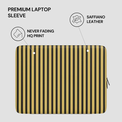 Gilded Noir Premium laptop Sleeve Layers