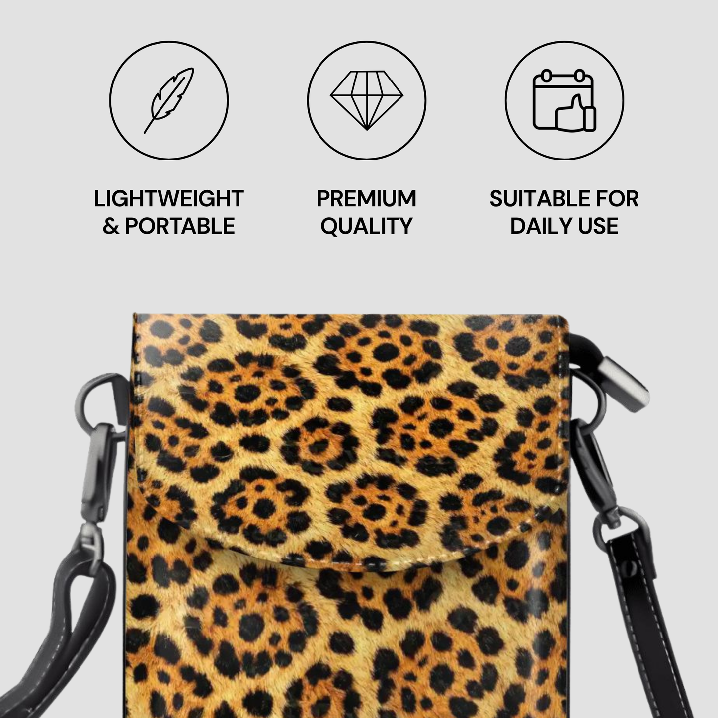 Golden Apex | Crossbody Phone Purse