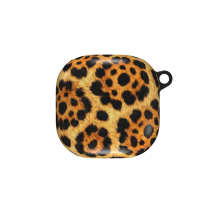Leopard print case on a white background
