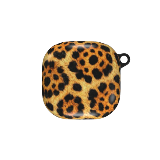 Leopard print case on a white background