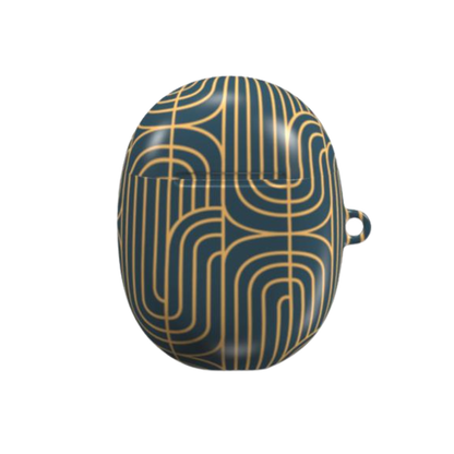 Gold on Teal | Google Pixel Buds Tough Case
