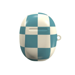Checkered patterned case on a white background