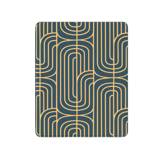 Gold on Teal | Apple iPad Case
