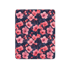 Floral patterned product on a white background