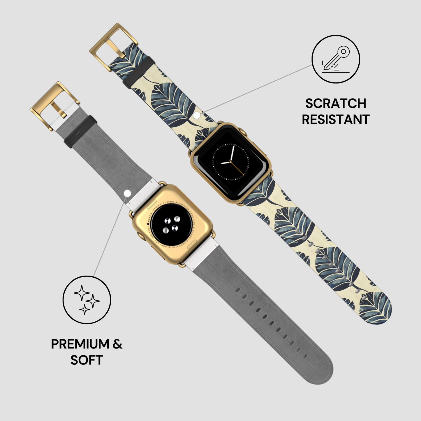 Indigo Leaf | Apple Watch Band