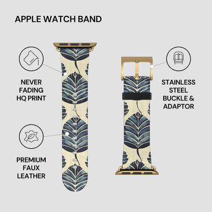 Indigo Leaf | Apple Watch Band