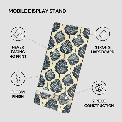 Indigo Leaf | Mobile Display Stand