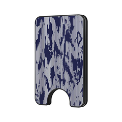 Indigo Weave Magnetic Wallet product image on a plain white background