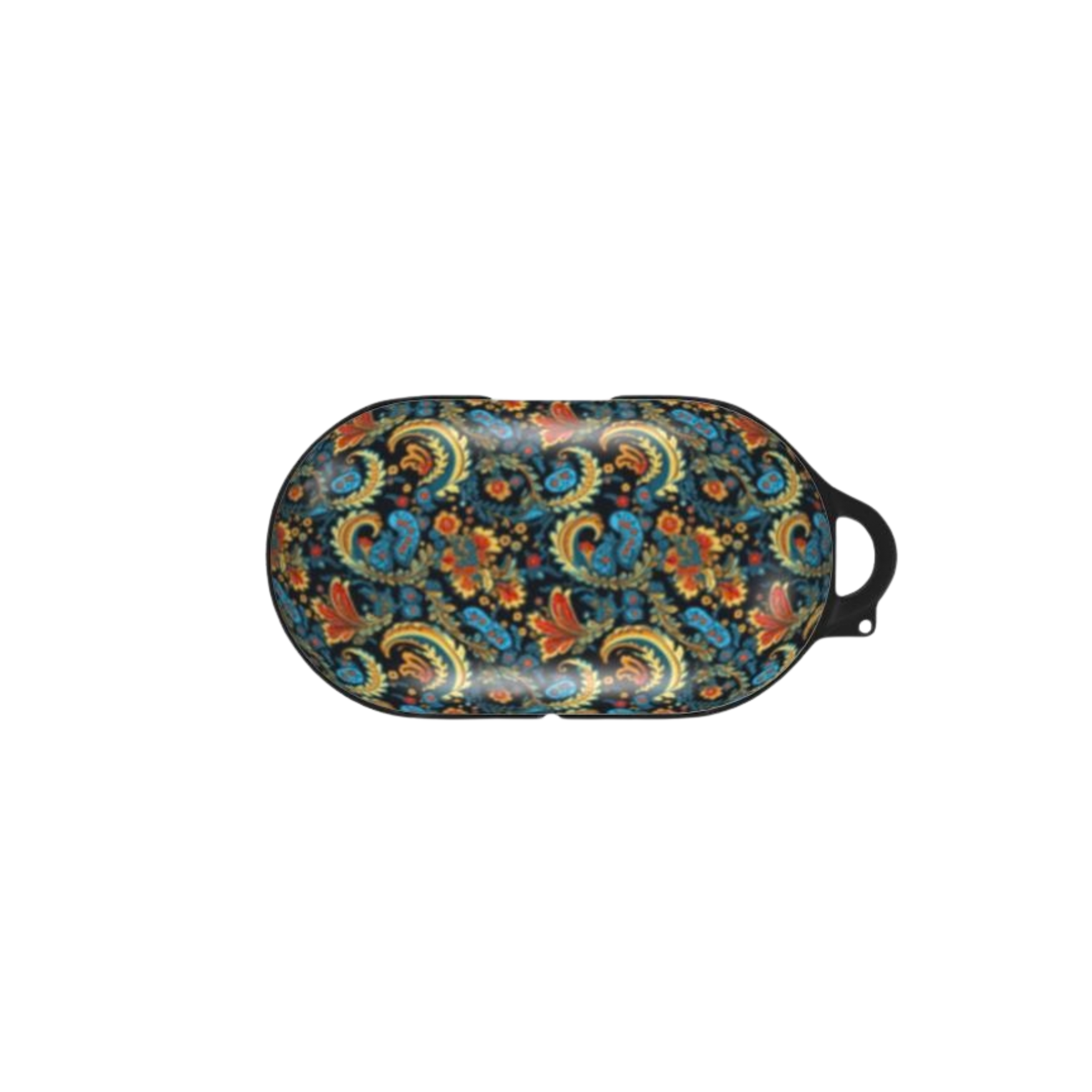 Decorative bowl with floral pattern on a white background